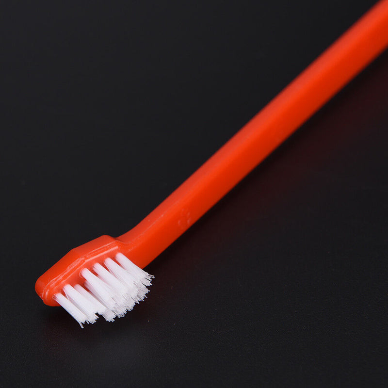 3Pcs/set Pet Finger Toothbrush Dog Breath Double Head Teeth Care CatCleaning 0K