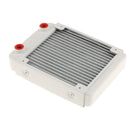 120mm Computer Laptop PC Water Cooling Radiator 120mm Fans G 1/4" 18 Pipes