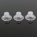 1 Volume 2 Doorbell Transparent Plastic Doorbells Button Parts Guitar