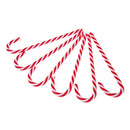6pcs Candy Crutches Christmas Tree Decor Hanging Ornaments Pendants
