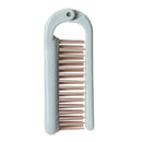 1 Pcs Blue Color Diy Salon Hairdressing Anti-Static Plastic /Teepee Comb Wo H9O2