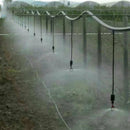 5-head Micro Irrigation System Fog Mist Cool Nozzle Garden Greenhouse Lawn EOJ