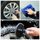 4 Pcs Car Vehicle Cleaning Set Wheel Wash Brush Wheel Rims Tire Washing Bru P1D9