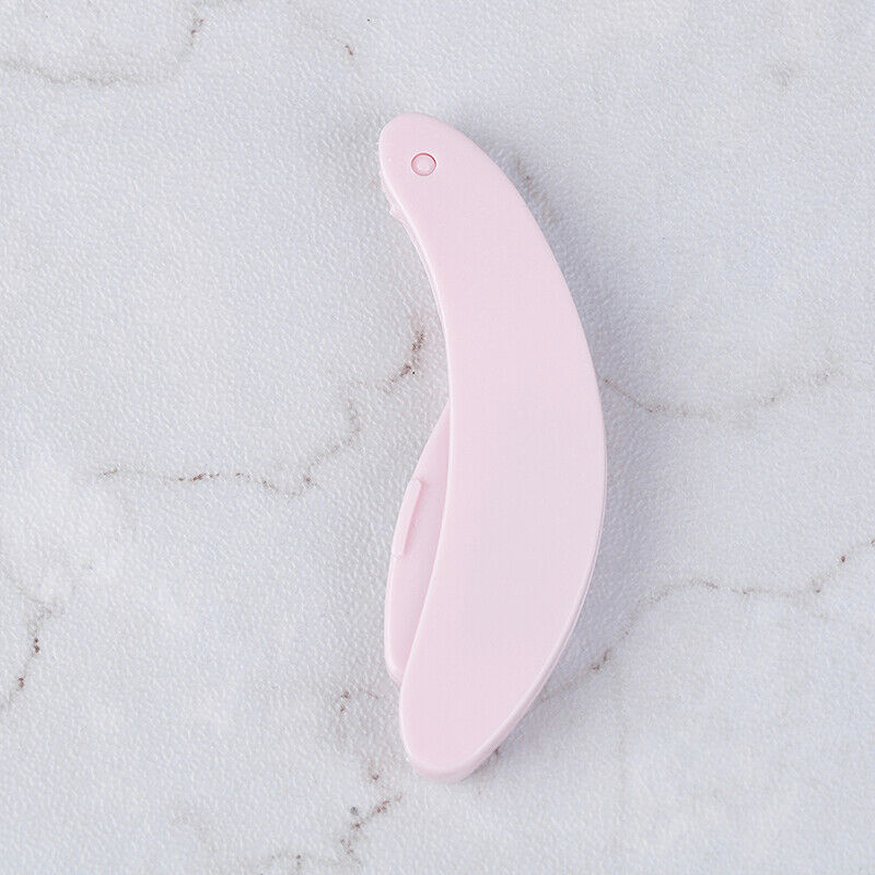 1Pcs Foldable Eyelash Comb Mascara Separator Lash Curl Metal Eyebrow Brush To Gw