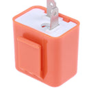 1x 2-Pin Motorcycle Speed Adjustable LED Turn Signal Indicator Flasher Relay 1ME