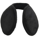 5X(Men Women Black Plush Pad Winter Warm Warmer Ear Muff Back Earmuffs O1M1)