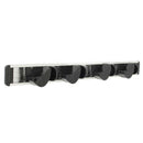 Wall Mounted 4 Positions Kitchen Storage Mop Organizer Holder Brush Broom H
