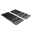 10 Pcs Aquarium Fish Tank Bottom Under Gravel Filter Board Plate Plastic Fish &