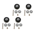4 Piece Replacement Wheel Repair Kits DIY for Traveling Luggage Suitcase 10