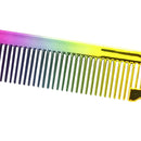 Haircut Hairdresser Comb Colorful Rainbow Comb Hairdressing Styling Tool A