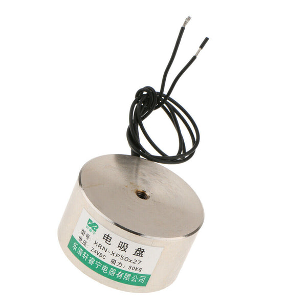Electromagnet DC 24V Holding Electromagnet Lift Magnet Electric Motor P50/27