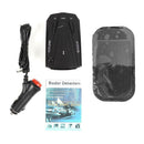 V7 Car Radar Detector English Russian Speed Voice Alert Warning (Black)