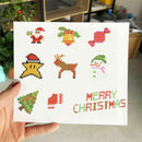 DIY Christmas Kids Round Diamond Stickers Full Drill Diamond Painting Kits