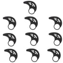 10 Piece 9.7mm Silicone Replacement Sport Ear Hook Clip Strap for Earphone