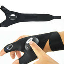 2pcs LED Light Work Gloves Finger Lighting Flashing Gloves Electrician Equipment