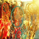 Wooden Beads Painted Dream Catcher 100 Pcs / Kit Mixed Color 10mm Jewelry Useful