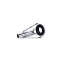 80pcs 10Sizes Steel Fishing Rod Pole Guide Tip Top Ring Eye Repair Kit Black JR