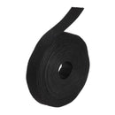 Long Fastening Tape 2cm Hook & Loop Fastening Tape Cable Ties 5M Black C3R9