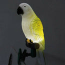 Solar Power LED Light Bird Parrot Lamp With Clip Night Lights Garden Outdoor
