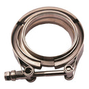 3.5'' Stainless Steel Dump Pipe Turbo Exhaust V-band Clamp Kit 304 Stainless