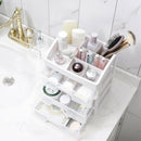 Transparent Cosmetic Makeup Jewelry Stationery Drawers Storage Rack Box Org