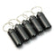 5 Pcs Waterproof Aluminum Pill Box Case Container Holder Keyring LTUS