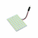 3 sets DC12V T10 BA9S Festoon Socket 5630 SMD 48 LED Panel Bulb Lamp White ZYY