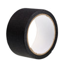 10m 4.9cm Camo Adhesive Tape Waterproof Cloth Tape Hunting Accessory Black
