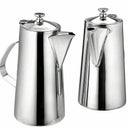 Pitcher Stainless Steel Water Carafe with Lid for Coffee Milk Beverage - Sh