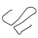 Black Replacement Strap Clamps, Compact, Attractive Appearance, Easy to Install