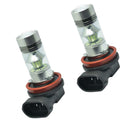 2x 1Pair 8000K Ice Blue H8/H11 LED Bulbs for Car Driving Fog Lights Lamps DRL