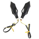 2 Waterproof Universal Motorcycle 12V 9 LED Turn Signal Indicator Light Bulb