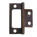 2pcs/set Retro Stainless Steel Door Hinges for Wooden Cabinet Drawer Box