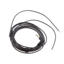 5Pcs 3.5mm Right Jack Earphone Audio Cable Repair Replacement Line DIY Black
