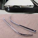 2PCS Chrome Rearview Mirror Stripe Cover Trim fit for Volkswagen VW Atlas 17-18