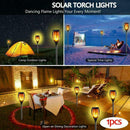 LED Solar Flame Light Outdoor Garden Courtyard Lawn Waterproof Torch Lamp O7C6