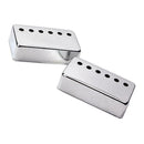 2 Pieces Metal Semi Sealed Humbucker Pickup Covers DIY Parts Accessory