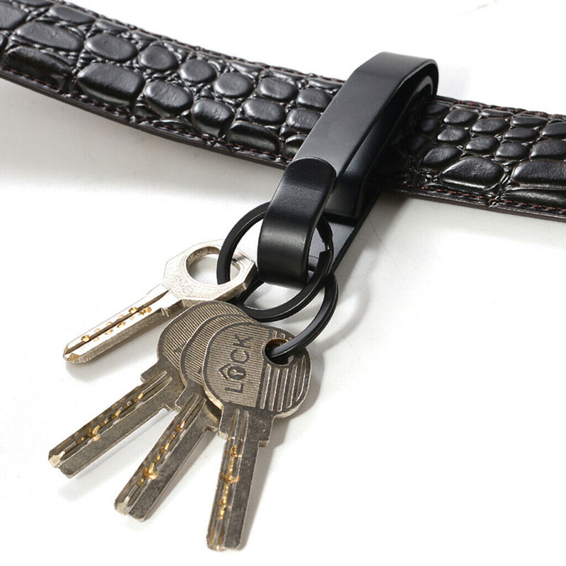 5 Packs Portable Keychain Clip Buckle With Key Ring Anti-lost Quick-Release