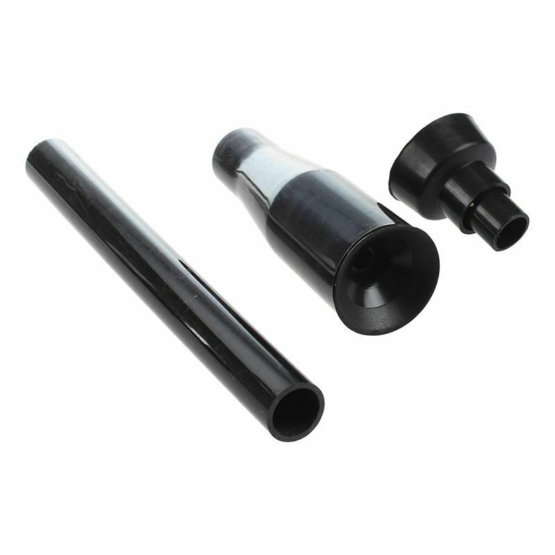 Plastic Garden Fountain Pump Waterfall Head Set, Black B8R9