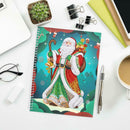 DIY Santa Claus Special Shaped Diamond Painting 50 Pages A4 Office Notebook