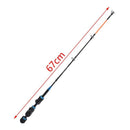 67cm/26.4inch Lightweight Ice Fishing Rod Carbon Fiber Winter Fishing Rod P