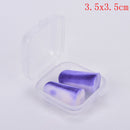 4Pairs Soft Foam Ear Plugs Travel Sleep Noise Earplugs Reduction For Sleeping FT