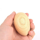 2pcs Musical Percussion Instruments Wooden Egg Shakers Rhythm Rattle For Kids BX