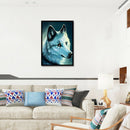 Animal 5D Diamond Painting DIY Full Round Drill Rhinestone (Wolf LD537)