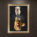HOT 1x 30*40cmDog 5D Diamond Embroidery Painting Cross Stitch Craft Home