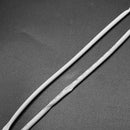 2mm Dia. White Polyolefin Heat Shrinkable Tube Shrink Tubing 4M D2Q5