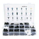 435x Car Body Trim Clips Retainer Bumper Rivet Screw Panel Push Fastener Kit nmk
