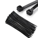 50pcs Nylon Plastic Zip Cable Ties with Self-Locking Zip Ties Assorted I0X0 A4M5