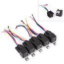Waterproof Automotive Relay 12V 5Pin 40A Car Relay 12V 5Pin With Relay Socket ï¼D