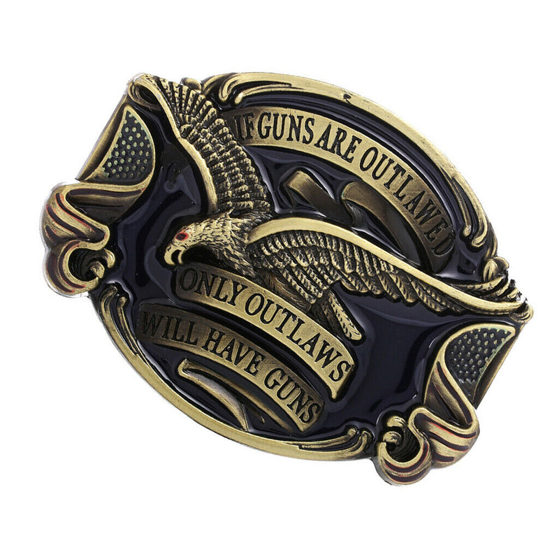Soaring Eagle Belt Buckle - Western American Rodeo Belt Buckle Jeans Belts